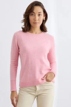 Mia Fratino Essential Slim Crew | Petal