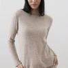 Mia Fratino Essential Slim Crew | Toast
