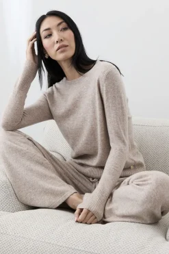 Mia Fratino Essential Slim Crew | Toast