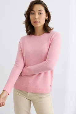 Mia Fratino Essential Slim Crew | Petal