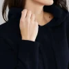 Mia Fratino Gemma Cashmere Hoodie | French Navy