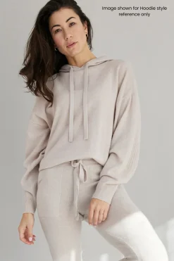 Mia Fratino Gemma Cashmere Hoodie | French Navy