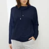 Mia Fratino Margot Sweat | French Navy