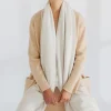 Mia Fratino Pure Cashmere Wrap | Alabaster