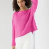 Mia Fratino Pure Reversible Button Cardi | Peony