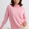 Mia Fratino Ribbed Roll Neck | Petal