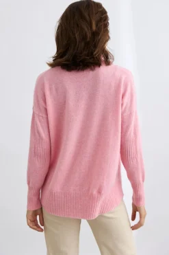 Mia Fratino Ribbed Roll Neck | Petal