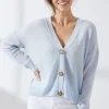 Mia Fratino Sophia Cardigan | Ice Blue