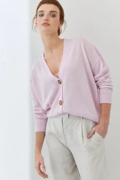 Mia Fratino Sophia Cardigan | Lilac