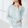 Mia Fratino Theo Tipped Boatneck | Mist/Starch