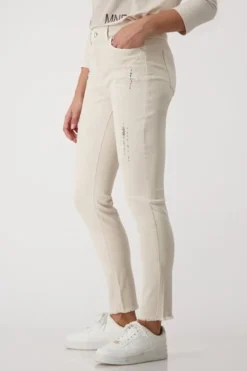 Monari Destroyed Jeans With Rhinestones | Sandshell