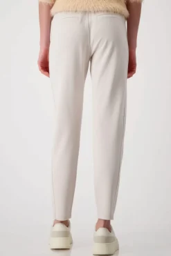 Monari Skinny Trousers With Zip Pockets | Sandshell