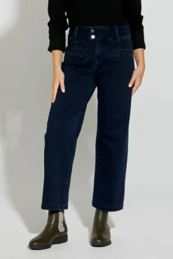 New London Jeans Christow Crop Jean | Dark Wash