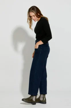 New London Jeans Christow Crop Jean | Dark Wash