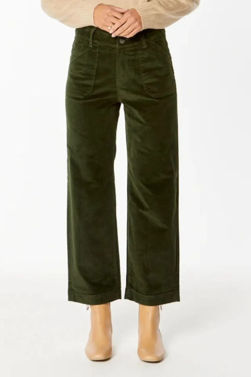 New London Jeans Penrith Cord Jean | Olive