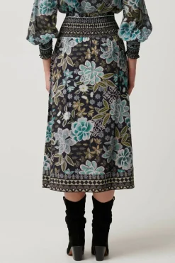 Once Was Harper Dobby Criss Cross Skirt | Dahlia Fields
