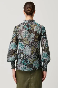 Once Was Knox Ruffle Cuffs Shirt | Dahlia Fields