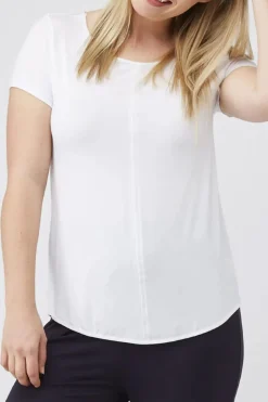 Panel Tee | White