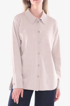 Philosophy Beth Cardigan | Oatmeal Marle