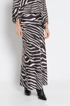 Philosophy Ines Maxi Skirt | Zebra