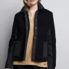 Picadilly Button-Front Jacket | Black