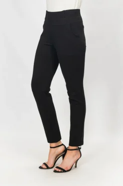 Ponte Pull On Pant | Black