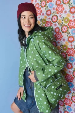 Project Ten Raincoat In Crossbody Bag | Spotted Floral