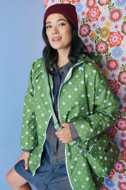 Project Ten Raincoat In Crossbody Bag | Spotted Floral
