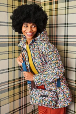 Project Ten Raincoat In Crossbody Bag | Ditzy Floral