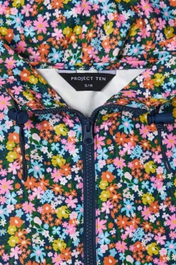 Project Ten Raincoat In Crossbody Bag | Ditzy Floral