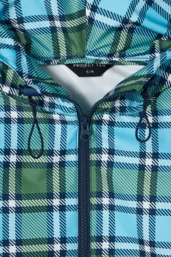 Project Ten Raincoat In Crossbody Bag | Tartan
