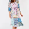 Rubyyaya Boucher Patch Maxi Dress | Multi