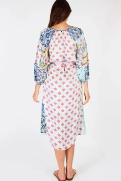 Rubyyaya Boucher Patch Maxi Dress | Multi