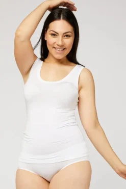 Scoop Tank | White
