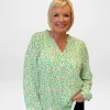 Silvermaple Bella Shirt | Matisse Green Multi