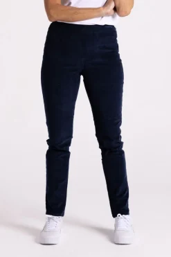 Silvermaple Boutique Eva Cord Pant | Navy