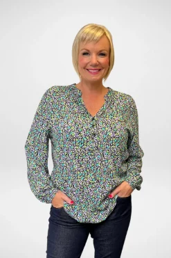 Silvermaple Collection | Bella Shirt | Matisse Black Multi