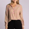 Silvermaple Collection | Lara Shirt | Geometric Pink