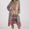 Silvermaple Collection Amber Crystals Dress | Peach Bliss
