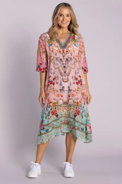 Silvermaple Collection Amber Crystals Dress | Blush Imperial