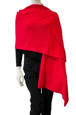 Silvermaple Collection Amelie Wrap Large | Red