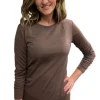 Silvermaple Collection Belle Long Sleeve Merino | Mocha