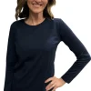 Silvermaple Collection Belle Long Sleeve Merino | Navy