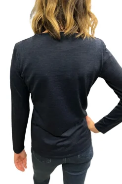 Silvermaple Collection Belle Long Sleeve Merino | Navy