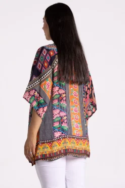 Silvermaple Collection Bette Top | Royal Floral
