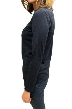Silvermaple Collection Belle Long Sleeve Merino | Navy