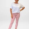 Silvermaple Collection Button Fly Italian Jean | Dusty Pink
