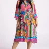 Silvermaple Collection Celeste Button Through Dress | Pink Oasis