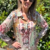 Silvermaple Collection Claire Shirt | Aztec
