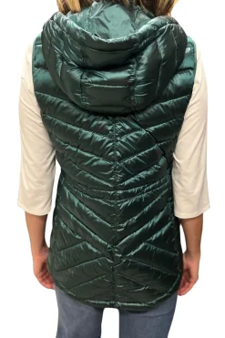 Silvermaple Collection Down Filled Puffer Vest | Basil